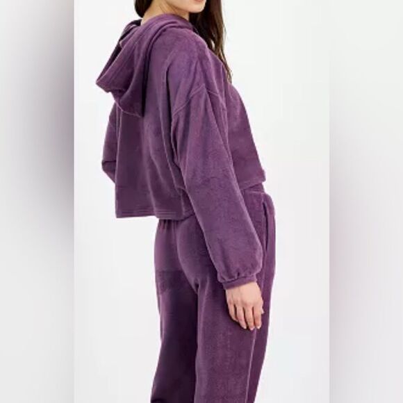 Hippie Rose Dream Fleece Hoodie Large Blue Opal NWT IN PACKAGE - Picture 2 of 9